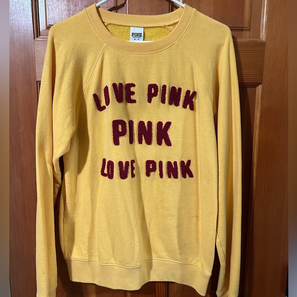 Pink XS Sweatshirt, oversized